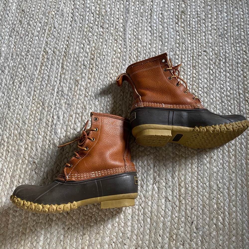 LL Bean lined boots, size 7